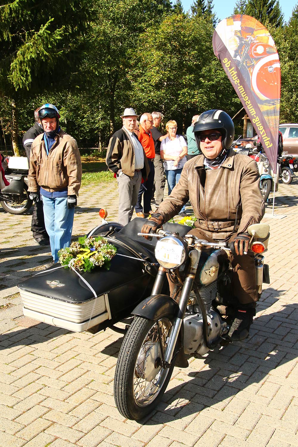 Motorrad-Oldtimerfahrt Suhl 19.09.2020 (Foto: Sigismund Gaßert)
