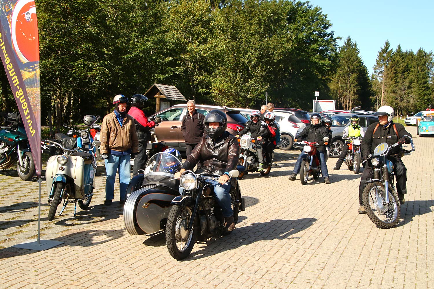 Motorrad-Oldtimerfahrt Suhl 19.09.2020 (Foto: Sigismund Gaßert)