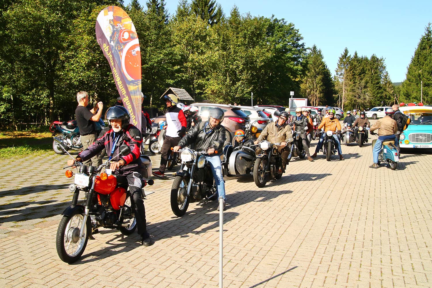 Motorrad-Oldtimerfahrt Suhl 19.09.2020 (Foto: Sigismund Gaßert)