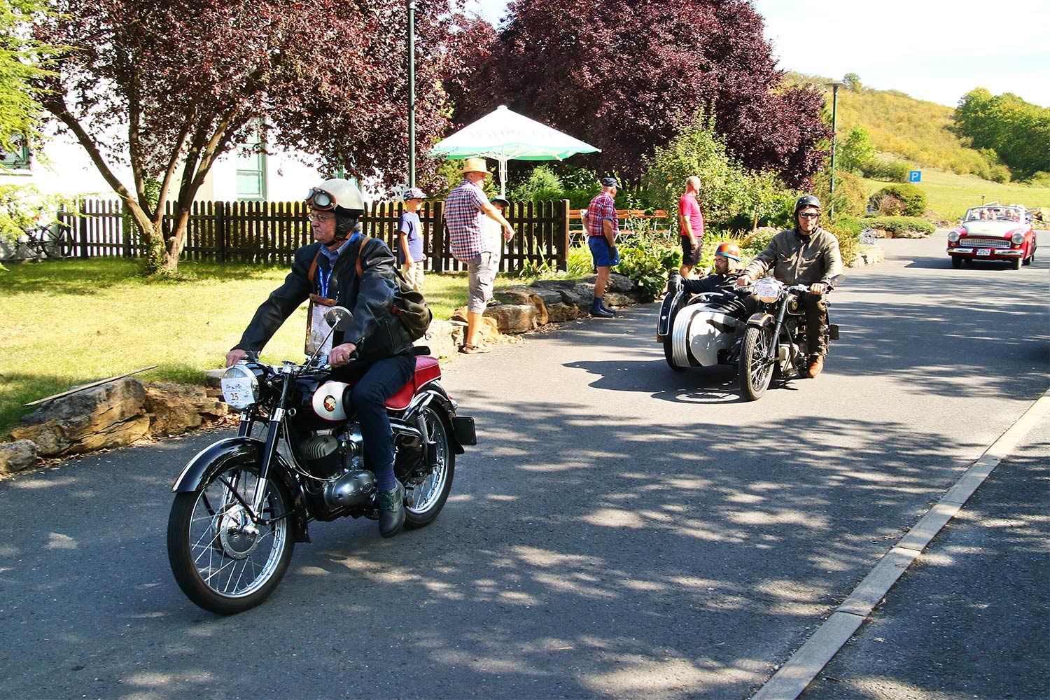 Motorrad-Oldtimerfahrt Suhl 19.09.2020 (Foto: Sigismund Gaßert)