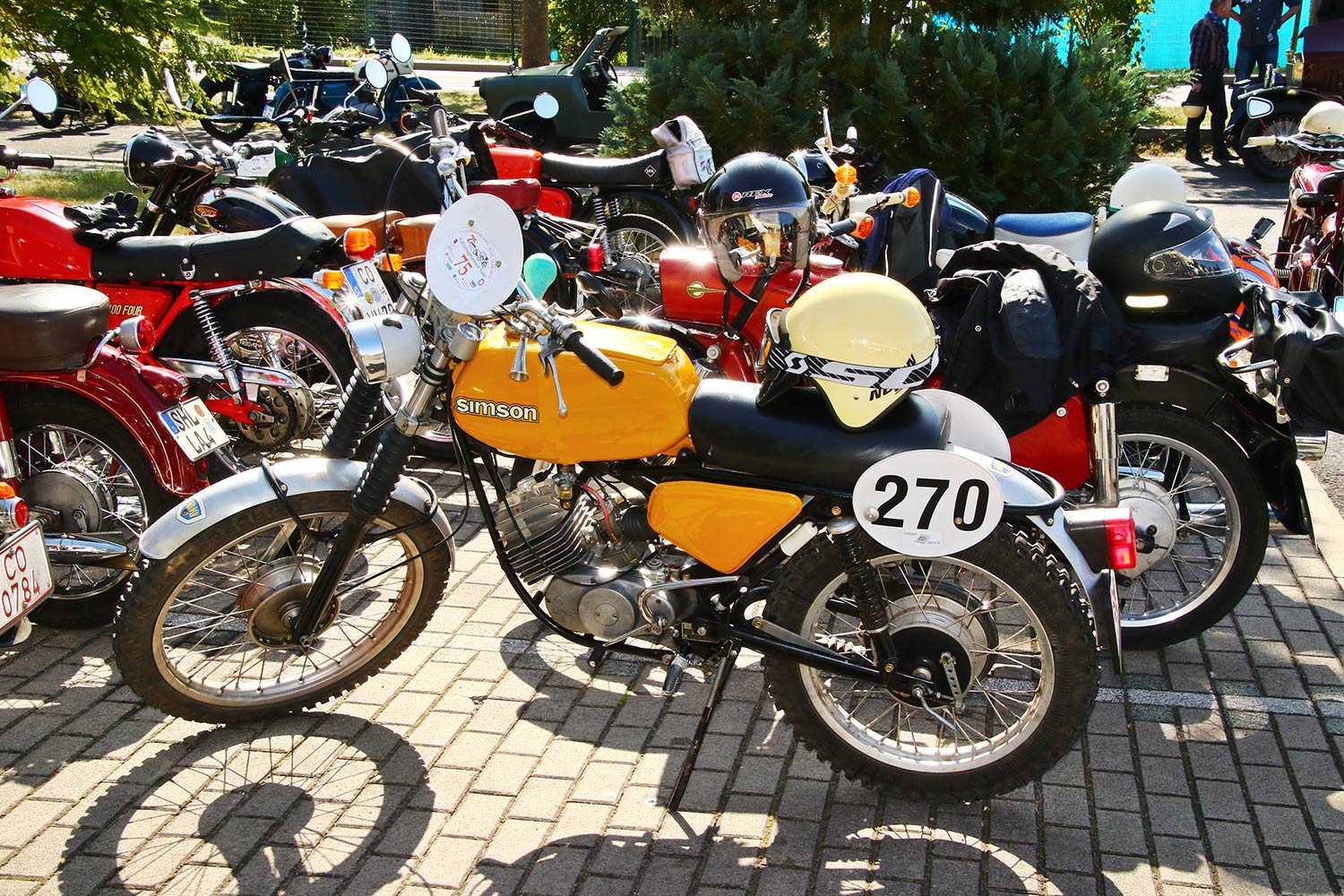 Motorrad-Oldtimerfahrt Suhl 19.09.2020 (Foto: Sigismund Gaßert)
