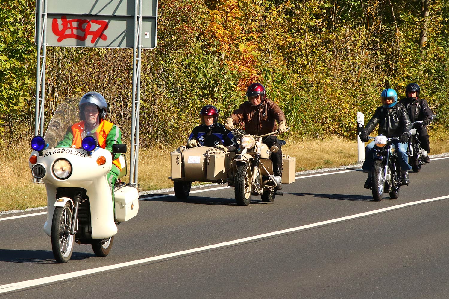 Motorrad-Oldtimerfahrt Suhl 19.09.2020 (Foto: Sigismund Gaßert)