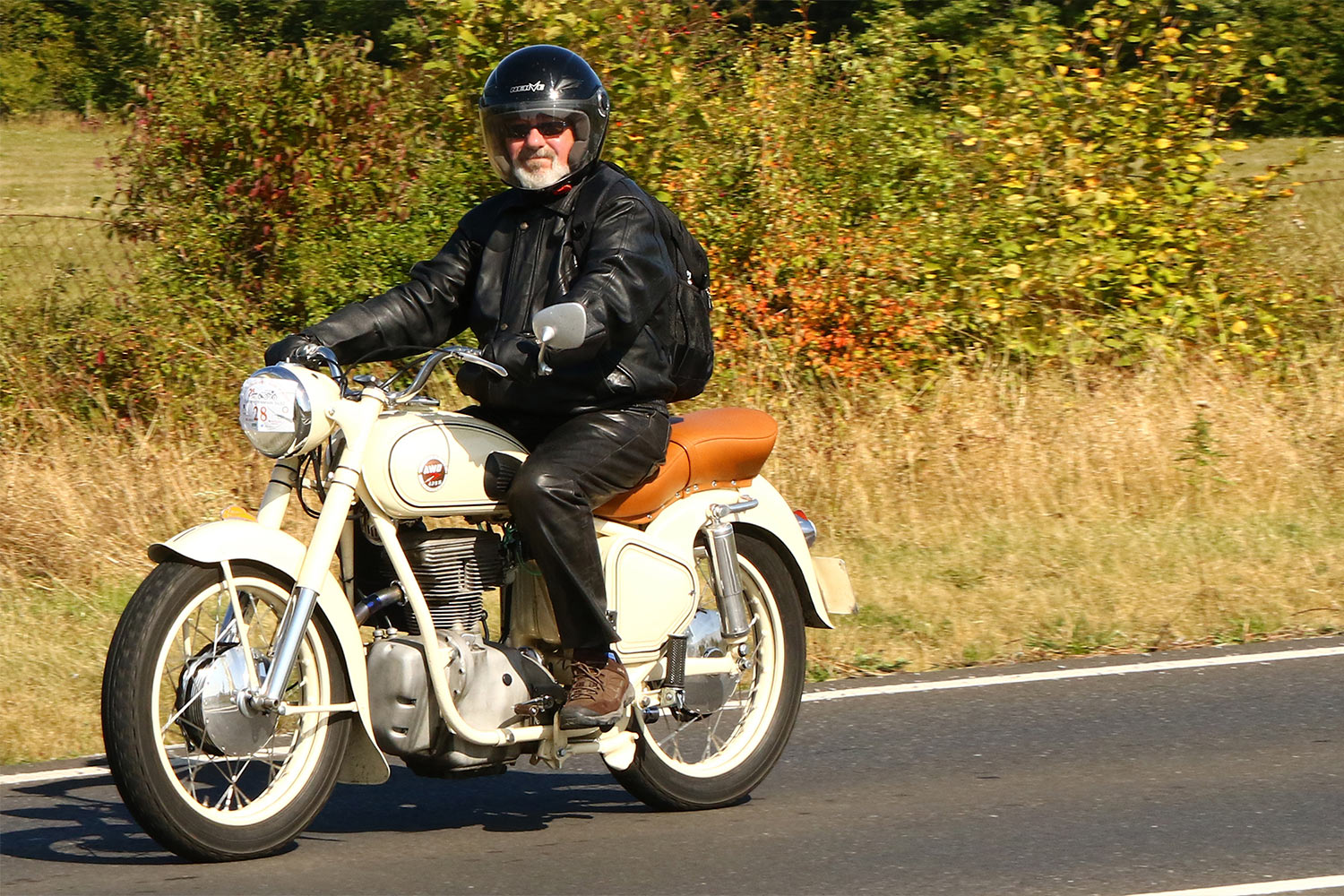 Motorrad-Oldtimerfahrt Suhl 19.09.2020 (Foto: Sigismund Gaßert)
