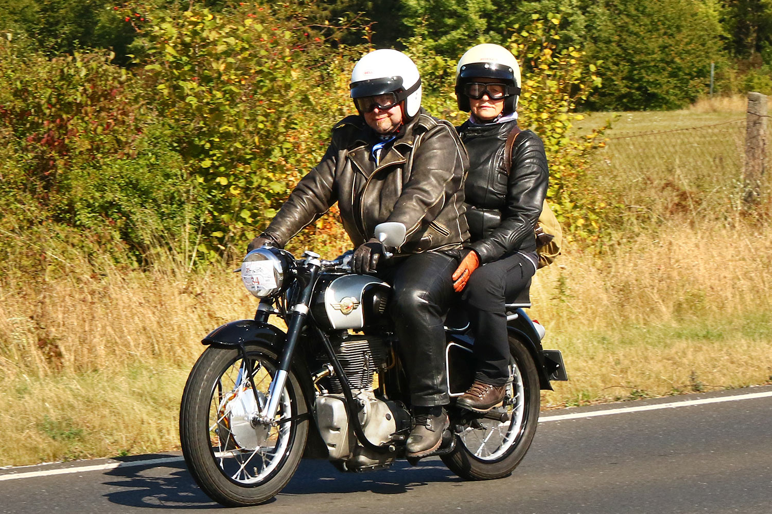 Motorrad-Oldtimerfahrt Suhl 19.09.2020 (Foto: Sigismund Gaßert)