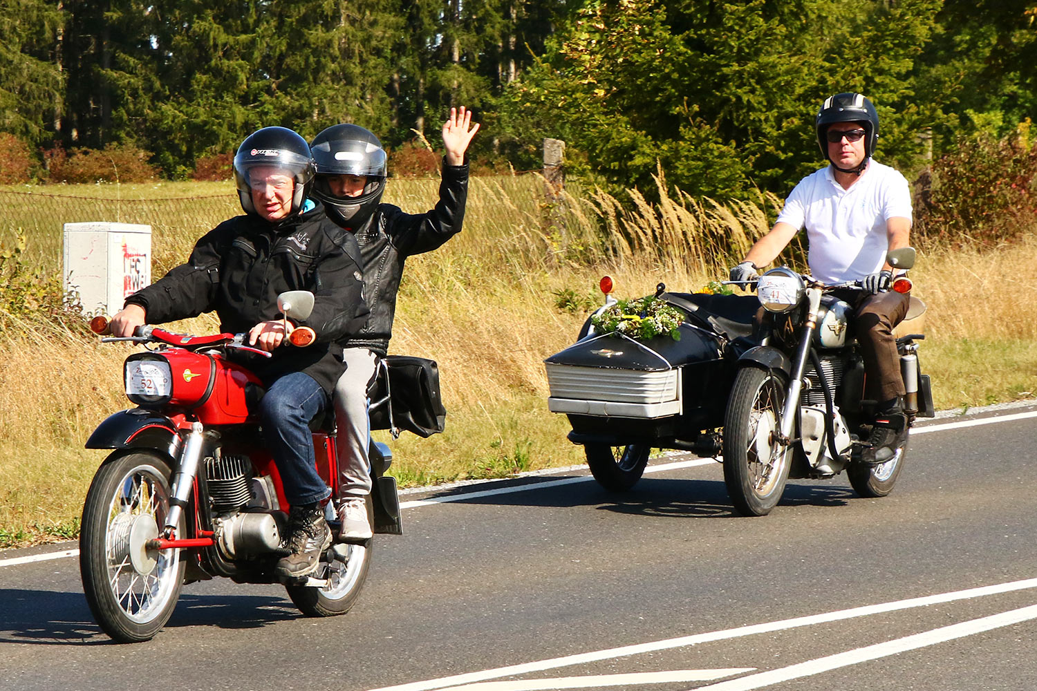 Motorrad-Oldtimerfahrt Suhl 19.09.2020 (Foto: Sigismund Gaßert)