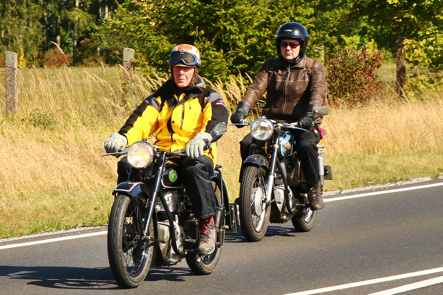 Motorrad-Oldtimerfahrt Suhl 19.09.2020 (Foto: Sigismund Gaßert)