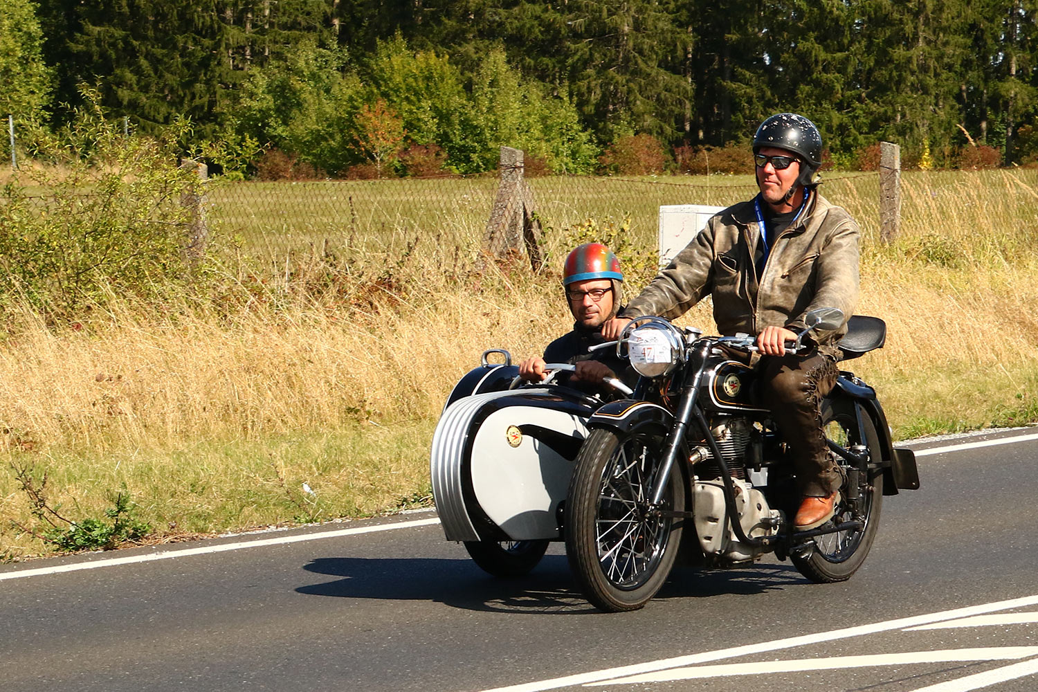 Motorrad-Oldtimerfahrt Suhl 19.09.2020 (Foto: Sigismund Gaßert)
