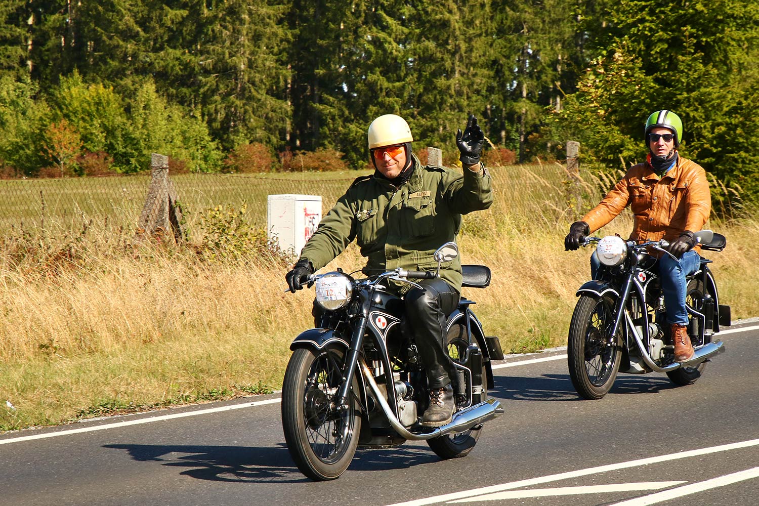 Motorrad-Oldtimerfahrt Suhl 19.09.2020 (Foto: Sigismund Gaßert)