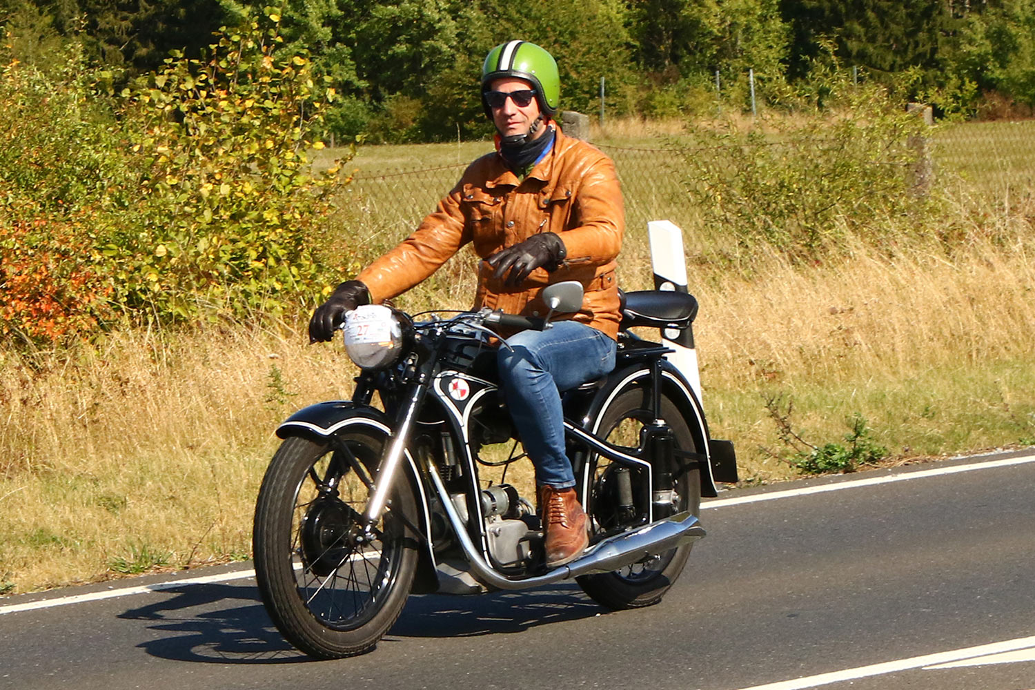 Motorrad-Oldtimerfahrt Suhl 19.09.2020 (Foto: Sigismund Gaßert)