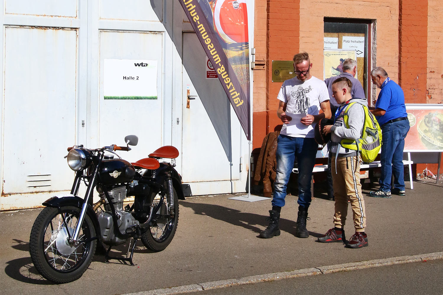 Motorrad-Oldtimerfahrt Suhl 19.09.2020 (Foto: Sigismund Gaßert)