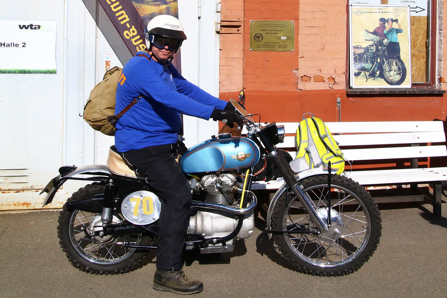 Motorrad-Oldtimerfahrt Suhl 19.09.2020 (Foto: Sigismund Gaßert)