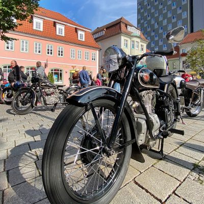 Motorrad-Oldtimerfahrt Suhl 19.09.2020 (Foto: Manuela Hahnebach)