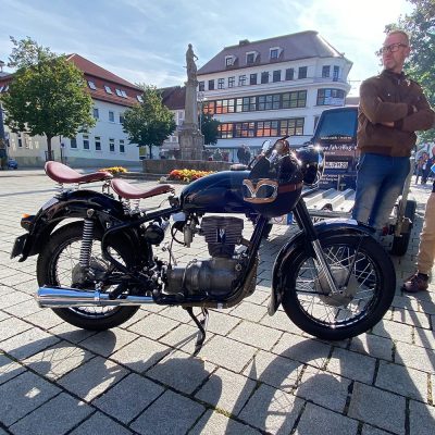 Motorrad-Oldtimerfahrt Suhl 19.09.2020 (Foto: Manuela Hahnebach)