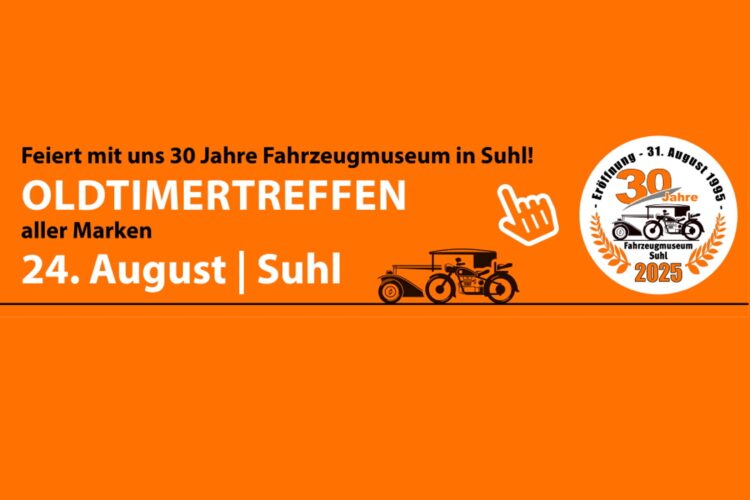 „Von Zweitaktern bis Legenden – 30 Jahre Fahrzeugmuseum Suhl“