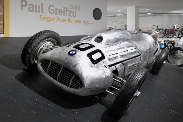 Fahrzeugmuseum Suhl: Paul Greifzu BMW-Rennwagen (1951) (Foto: Manuela Hahnebach)