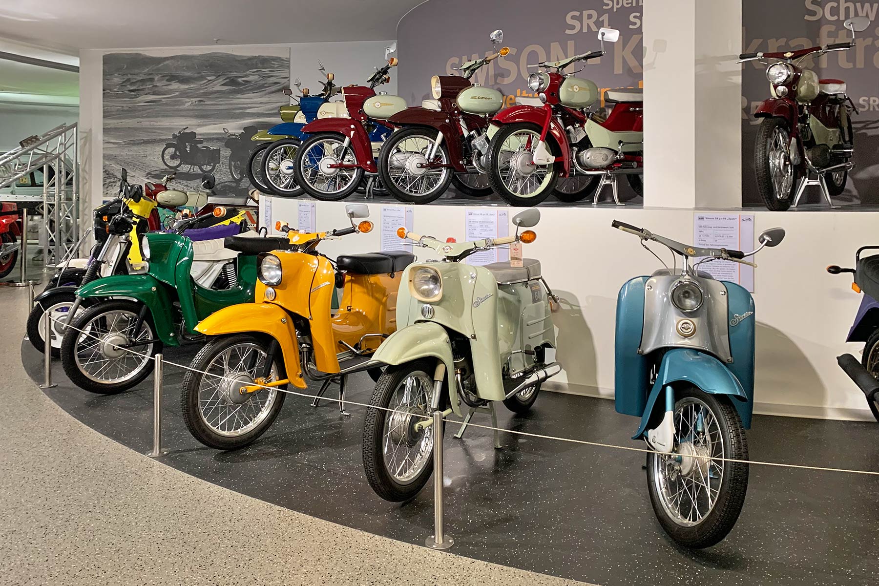 Simson Kleinkrafträder - Fahrzeugmuseum Suhl