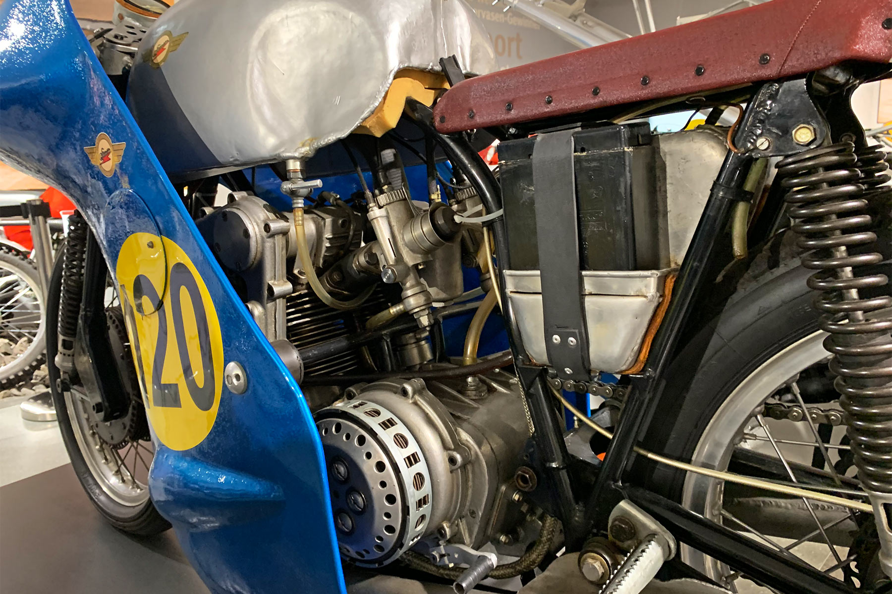 Fahrzeugmuseum Suhl: Simson RS 350/7 (Foto: Andreas Kuhrt)