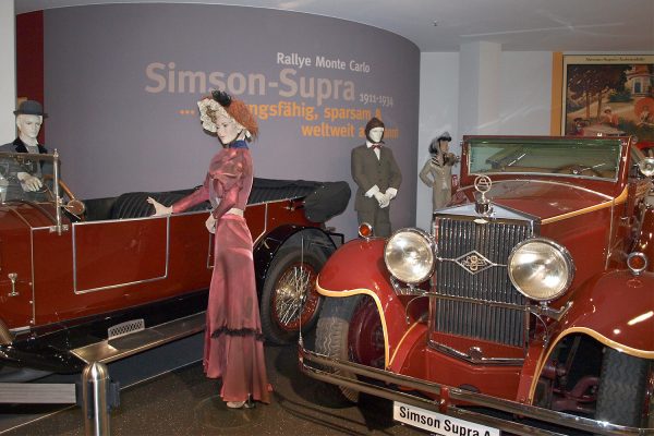Fahrzeugmuseum Suhl: Simson Supra A (Foto: Manuela