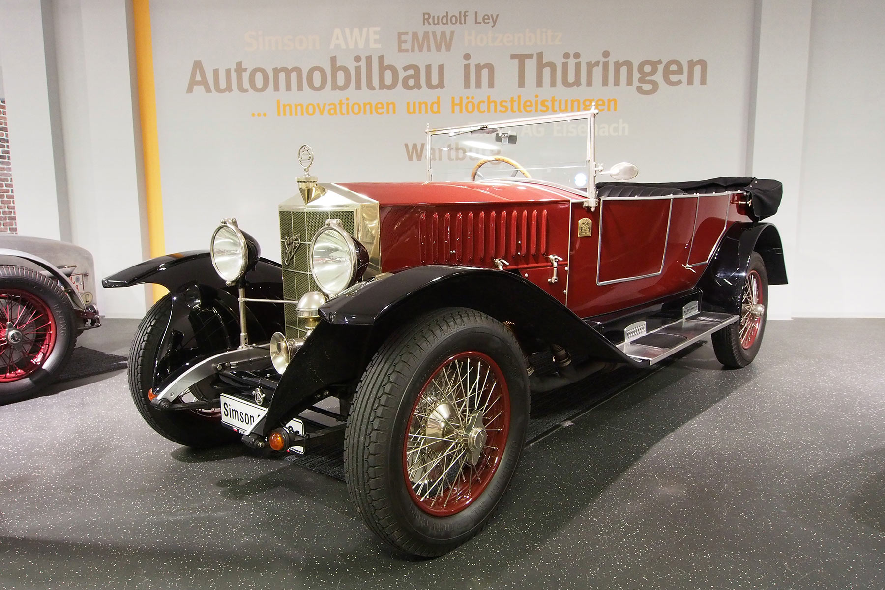 Fahrzeugmuseum Suhl: Simson Supra So (Foto: Manuela Hahnebach)