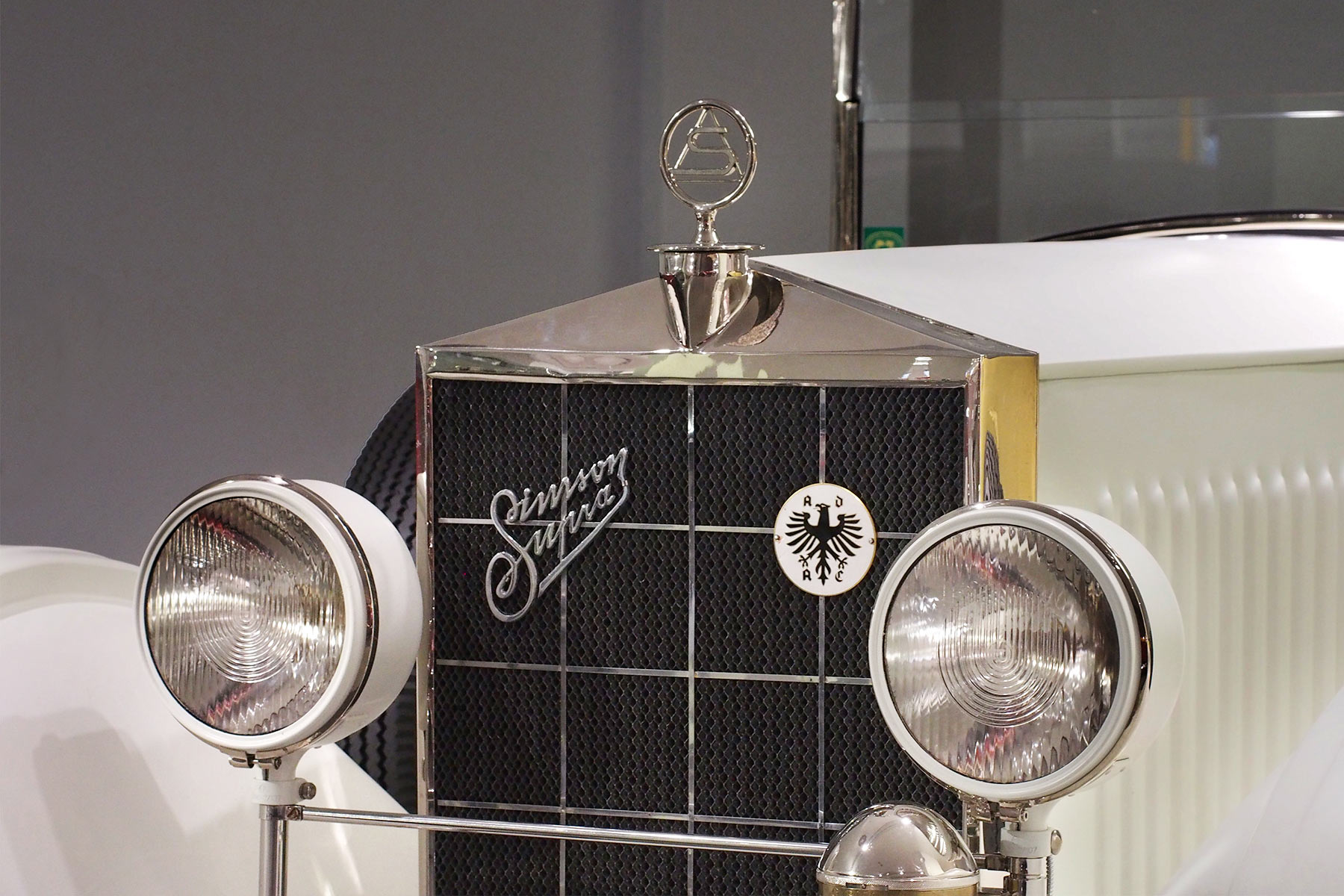 Fahrzeugmuseum Suhl: Simson Supra R (Foto: Manuela Hahnebach)