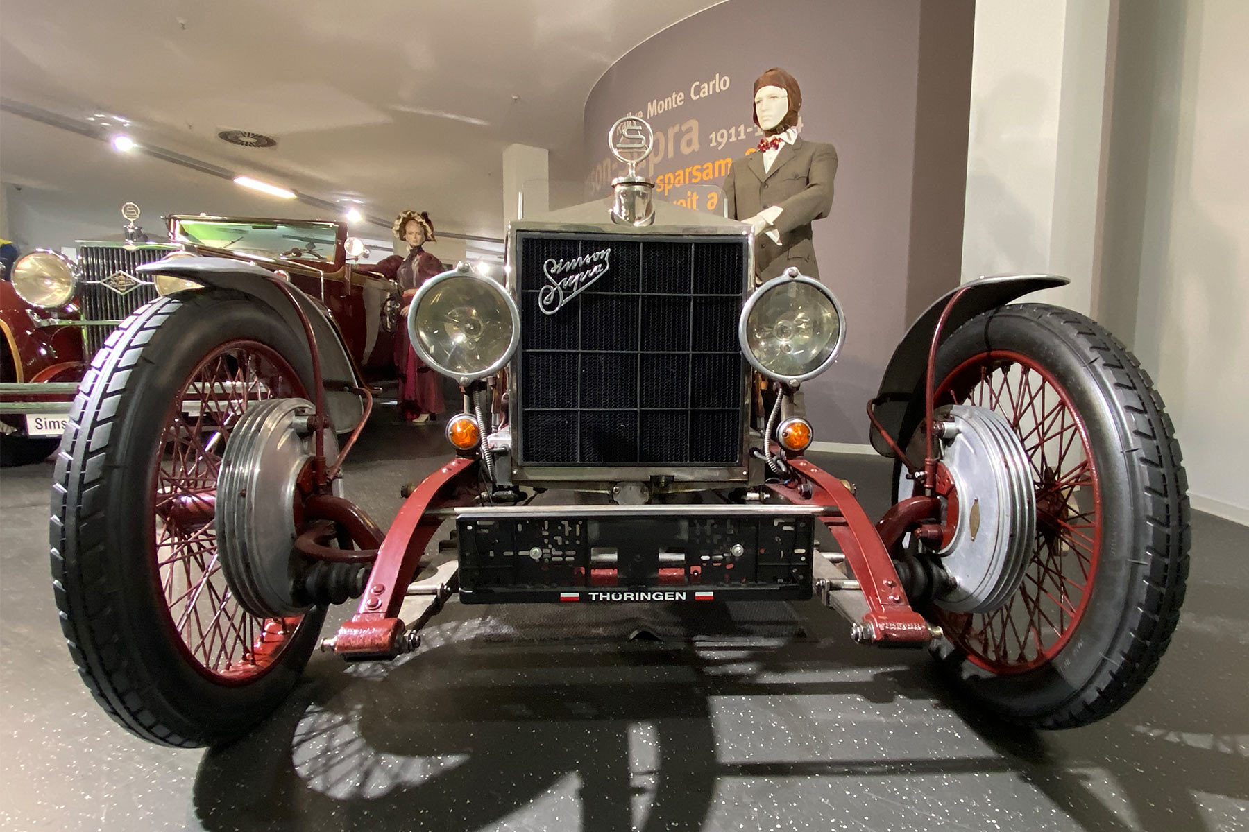 Fahrzeugmuseum Suhl: Simson Supra Ss (Foto: Manuela Hahnebach)