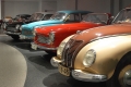 Fahrzeugmuseum Suhl: Wartburg-Automobile + IFA F 9 (Foto: Manuela Hahnebach)